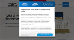 Desktop Screenshot of inforlex.pl